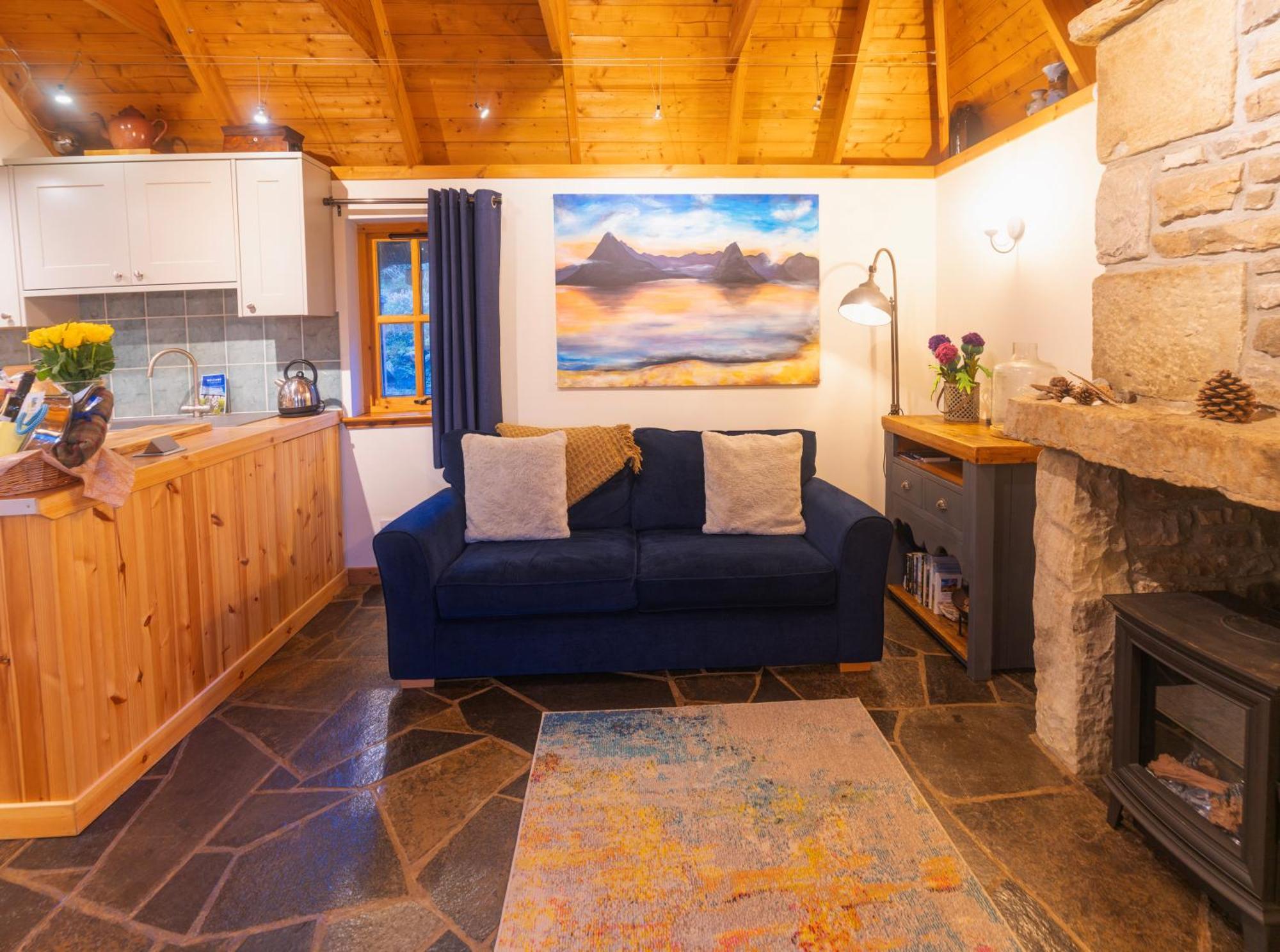 Tigh Lachie, Mary'S Thatched Cottages, Elgol, Isle Of Skye Esterno foto